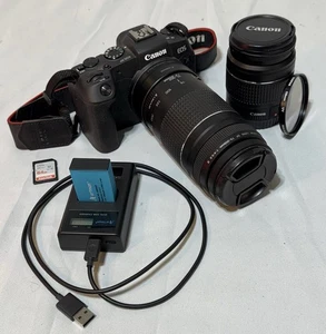 Canon EOS RP Mirrorless Digital Camera 26.2MP 4K Black FOR PARTS - Picture 1 of 11