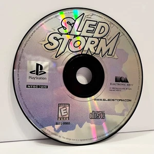 Sled Storm (PlayStation 1 PS1, 1999) -PROBADO, SOLO DISCO - Imagen 1 de 2