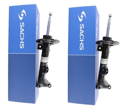 2 SACHS Left+Right Front Struts Shocks Absorbers Damper Set for Mercedes NEEDVIN - Image 1 of 4