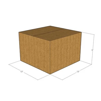 13x13x9 New Corrugated Boxes for Moving or Shipping Needs 32 ECT - Image 1 of 3