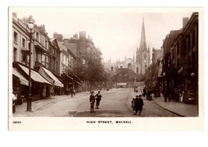 Staffordshire. High Street, Walsall. R/P. - Picture 1 of 1