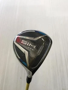 Used TaylorMade Sim Max Fairway Wood 5W 18 X Flex 42.0 Inch Head Cover Available - Picture 1 of 10