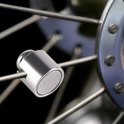 Contachilometri Bicicletta Tachimetro Sensore Magnete Bici Ruota Raggi Universale ﻿ - Immagine 1 di 4