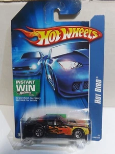 2007 Hotwheels Black with Flames Hot Bird # 198/223 1/64 Scale - Picture 1 of 3