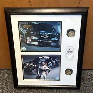 Dale Earnhardt 24Kt Gold Overlay Medallion 18”x22” Limited Edition Authentic - Picture 1 of 9