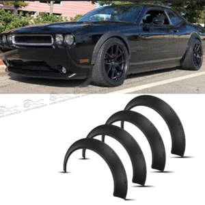 Car Fender Flares Mudguard Wheel Arches Extra Wide Kits For Dodge Challenger R/T - Bild 1 von 13