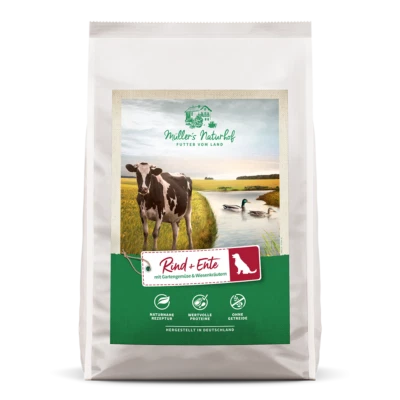 Müller’s Naturhof - Klassik Rind und Ente - 12 kg - Bild 1 von 2