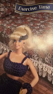 Annie's FASHION Doll CROCHET CLUB PATTERN Exercise Time - Picture 1 of 3