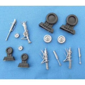 Engranajes de aterrizaje F-4B Phantom II. (Tamiya) Detalles Metálicos MDR48193 Detalle 1:48 - Imagen 1 de 5