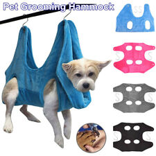 Pet Grooming Hammock Restraint Towel Bag Microfiber Cat Dog Hammock Helper Us