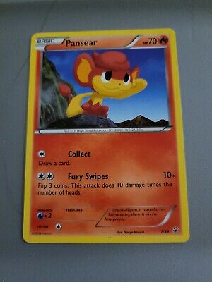 Pokemon TCG Card 2013 XY Kalos Starter Set Pansear 7/39