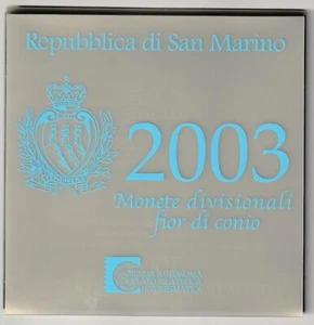 San Marino - Divisionale euro 2003 - Imagen 1 de 2