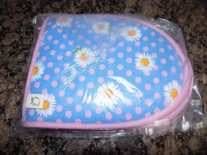 GUANTE HORNO DOBLE MARGARITA ROSA MARINO/BLANCO BELLE TEXTILES (NUEVO) - Imagen 1 de 1