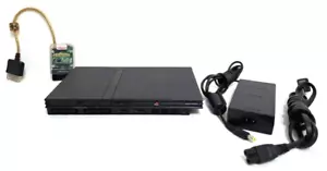 Sony PS2 PlayStation 2 Slim Console Videogioco Ricevitore Powercord 2004 Vintage - Foto 1 di 13