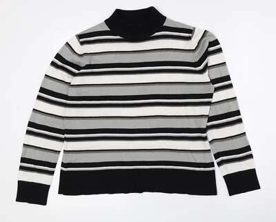 Pure & Natural Womens High Neck Polyester Blend Jumper - Image 1 of 4