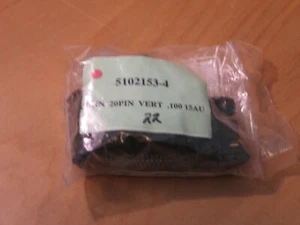 NUOVO 22PCS TE CONNECTIVITY AMP 5102153-4 VERT CONNETTORE INTESTAZIONE 20 POST P5764 - Foto 1 di 3