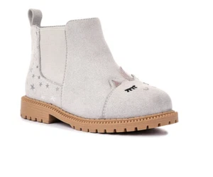 Wonder Nation Toddler Girls Chelsea Critter Boots NWT SZ 8 - Picture 1 of 6