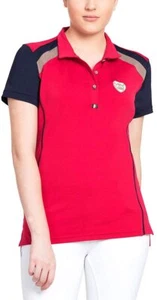 Equine Couture Sport Shirt 2x beere/marine - Bild 1 von 1