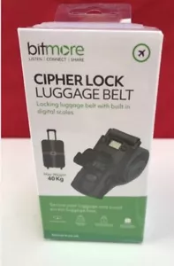 Luggage Strap Travel Suitcase 3 in 1 Lock Safety Buckle Belt With digital Scale - Picture 1 of 6
