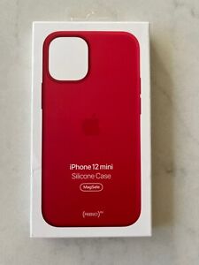 NEW Genuine Apple iPhone 12 Mini (5.4") Silicone Case with Magsafe