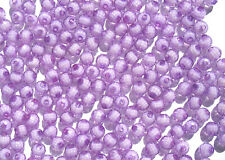 Amethyst Purple- Craft Medley 32/0 Faceted Colour-Lined Acrylic Beads