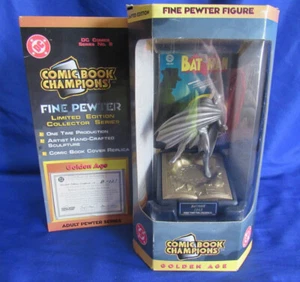 Comic Book Champions Pewter Batman 1943 3D Series No.2 Certificate B-121 - Picture 1 of 9