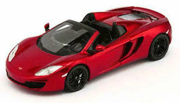 True Scale 1:43 TSM134334 McLaren MP4-12C Spider 2012 Volcano Red NEW - Immagine 1 di 1
