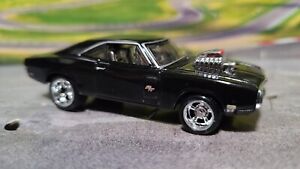 Fast&Furious '70 DODGE CHARGER R/T ☆black;real riders☆Hot Wheels premium☆loose