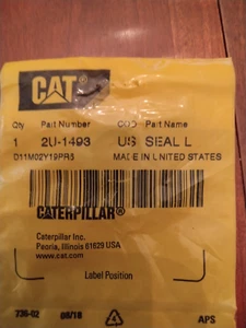 Caterpillar part 2U-1493 US SEAL L. Set of two. - Picture 1 of 2