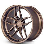 (4) 20X9/20X11" Staggered Ferrada Wheels F8-Fr5 Matte Bronze Rims (B4)