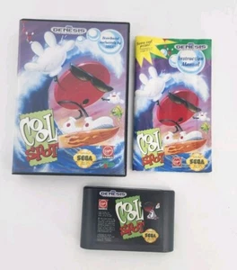Cool Spot (Sega Genesis, 1993) Action & Adventure Video Game Cartridge - Picture 1 of 3