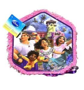 Party City Pull String Paper Pinata Encanto - 18in Wide x 3in Deep x 17.5in New - Picture 1 of 13