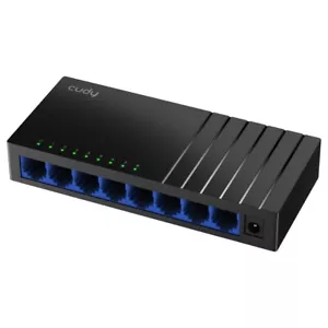 Cudy GS108D v4 | 8-Port 10/100/1000Mbps Gigabit Ethernet Desktop Switch - Picture 1 of 9