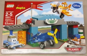 LEGO Duplo Planes 10511 Scuola di volo skipper NUOVO! Aereo polveroso Sparky - Foto 1 di 6