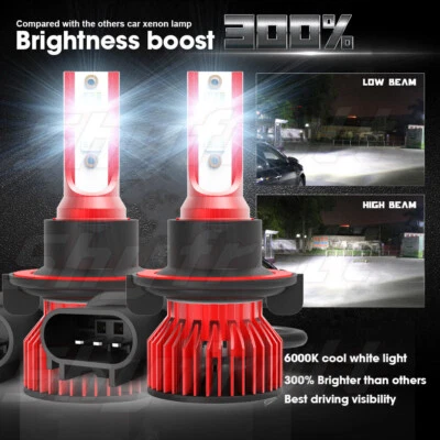 Faros LED para GMC Yukon XL 1500 2500 Sport Utility 2007-2014 9008/H13 Foto 1 de 4