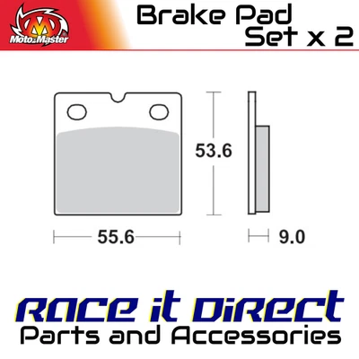 Brake Pads for BMW R 100 RT 1987-1995 Front Sinter MotoMaster - Image 1 of 4