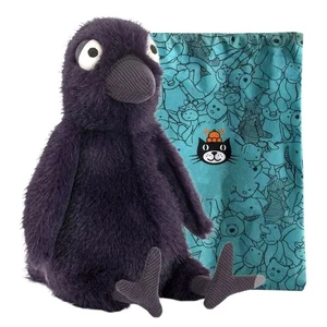 Juguetes de peluche de Halloween J ellycat Hocus Crow 2025 cuervo negro animal de peluche regalo - Imagen 1 de 7
