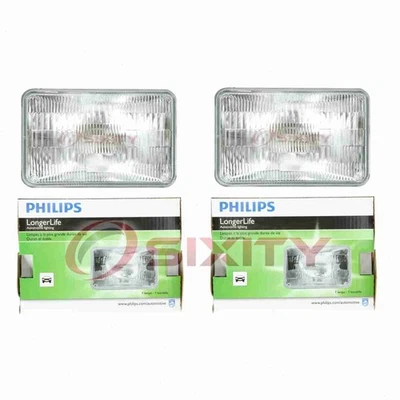 2 bombillas de faros de haz alto Philips para Volkswagen Jetta Quantum Scirocco pz Foto 1 de 4