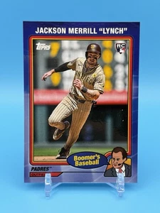2024 Chris Berman - Jackson Merrill "Lynch" Nickname RC - Picture 1 of 2