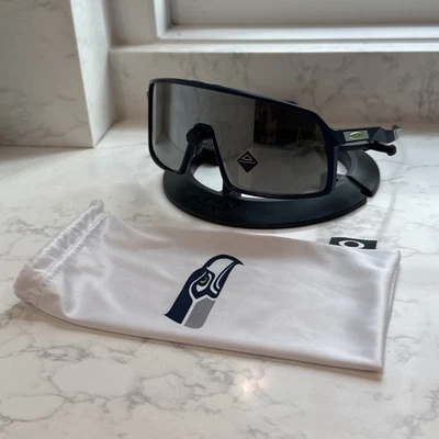 Gafas de sol Oakley Seattle Seahawks Sutro Prizm espejo OO9406 negras $203 ciclista Foto 1 de 4