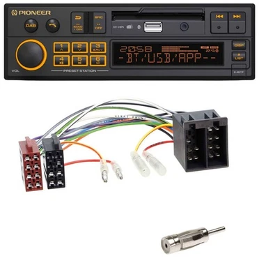 Pioneer DAB MP3 USB Bluetooth Autoradio für Porsche Boxster (1996-2004) - Bild 1 von 4