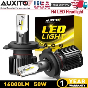 AUXITO H4 9003 100W haz alto bajo LED bombillas 6500K lámpara súper brillante X1 - Imagen 1 de 12