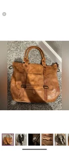 Bedstu Bed Stu Big Fork Tote Shoulder Bag Tan Rustic - Picture 1 of 4
