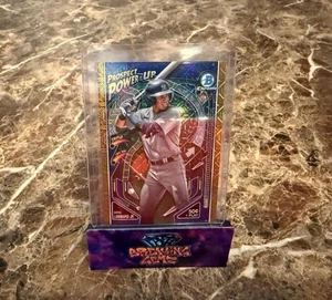 2024 Bowman Prospect Power-Up Gold Refractor 3/50 George Lombard Jr Card #PP-17 - Bild 1 von 1