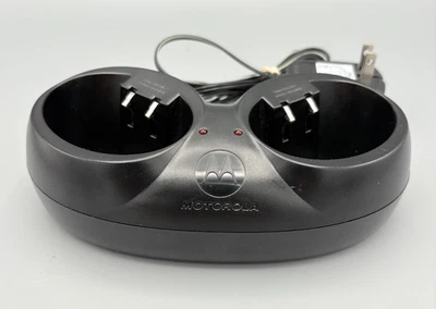 Motorola CH600 2-Way Radio Charger Dock Cradle with Power Adapter - Image 1 of 4