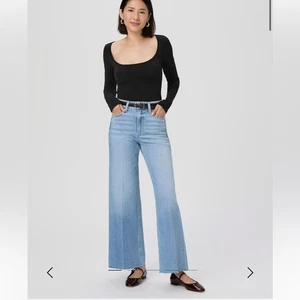 Paige Anessa Jeans Wide Leg Size 27 NWT Retail$249!! - Picture 1 of 10