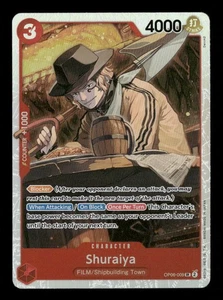 Shuraiya OP06-009 One Piece Wings of the Captain SR CASI NUEVO Inglés - Imagen 1 de 2