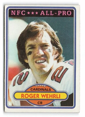 1980 Topps Roger Wehrli #75 St. Louis Cardinals - Image 1 of 2