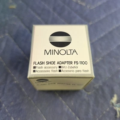 Minolta FS-1100 External Flash Shoe Adapter  - Image 1 of 4