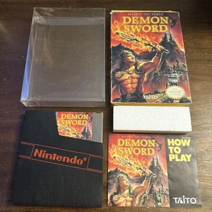 Demon Sword (Nintendo NES) Complete CIB - Tested - Authentic - Picture 1 of 13